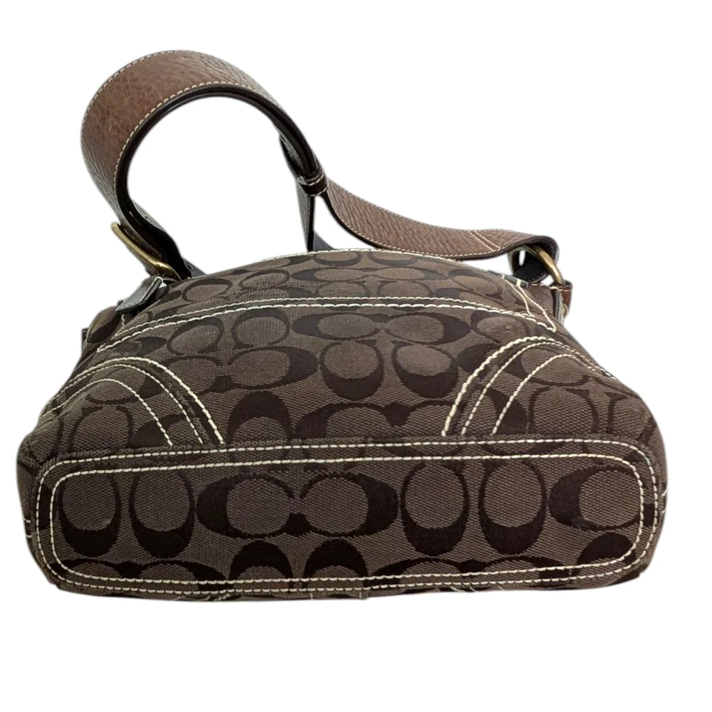 Vintage Y2K Coach Signature Legacy Convertible Crossbody‎ Bag 10403